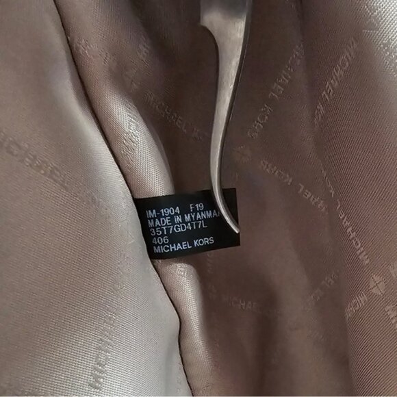 MICHAEL KORS LEATHER LOGO Navy Sady‎ Large Tote Bag IM-1904 F19 35T7GD4T7L 406 - Picture 15 of 16